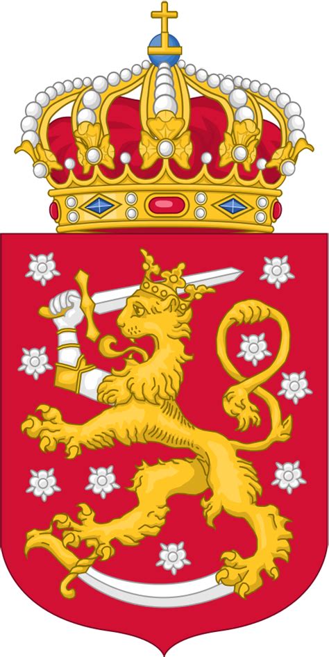 Kingdom Of Finland Coat Of Arms Finland Finland Flag
