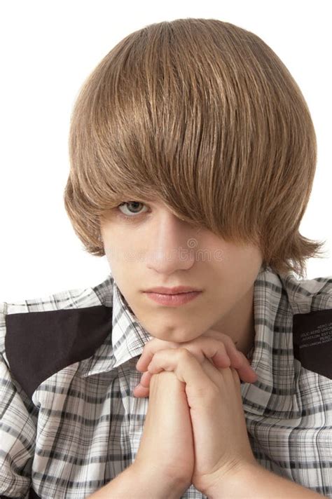 Portrait Of Teenage Boy Stock Photo Image Of Relaxing 28180058