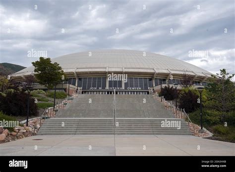 A General View Of The Jon M Huntsman Center On The Campus Of The