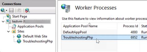 Troubleshoot Php Errors With Failed Request Tracing Internet Information Services Microsoft