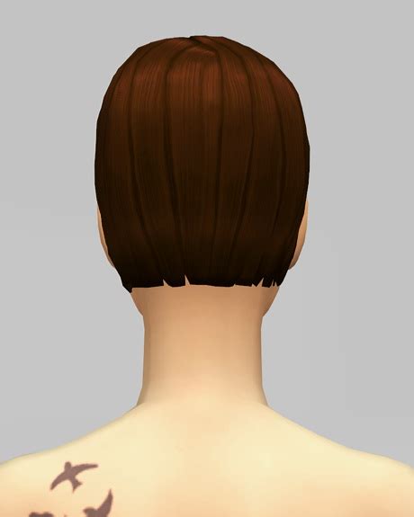 Med Clipped Back Edit F at Rusty Nail » Sims 4 Updates