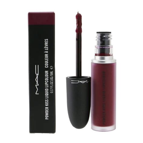 Mac Powder Kiss Liquid Lipcolour 983 Burning Love 5ml Cosmetics
