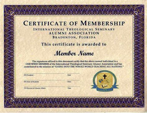 Life Membership Certificate Templates 5 Templates Example