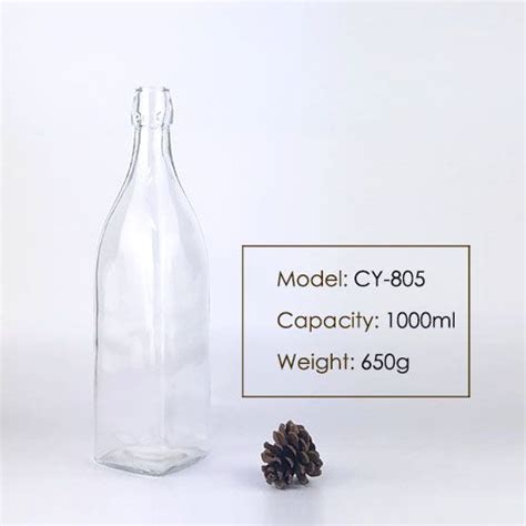 1 Liter Glass Beverage Bottles Wholesale Buy Custom Beverage Bottles