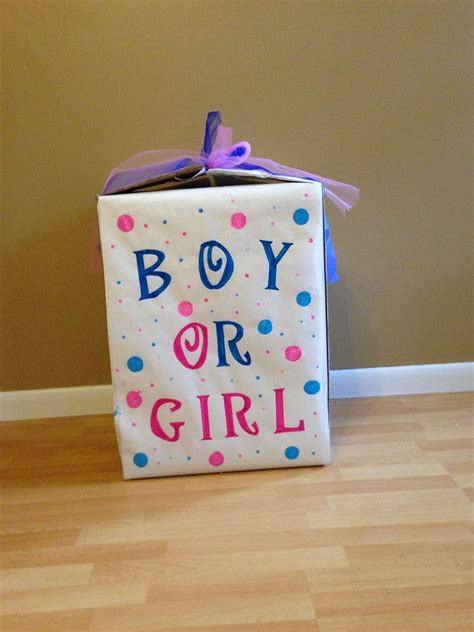 How To Make A Gender Reveal Box Diy Gender Reveal Box Ideas Vrogue