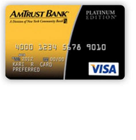 Banks generally enable this protection by default. AmTrust Bank Platinum Visa Credit Card Login | Make a Payment