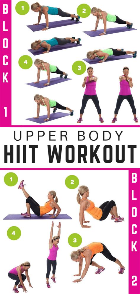 Ultimate Upper Body Hiit Workout Hiit Workout Upper Body Hiit