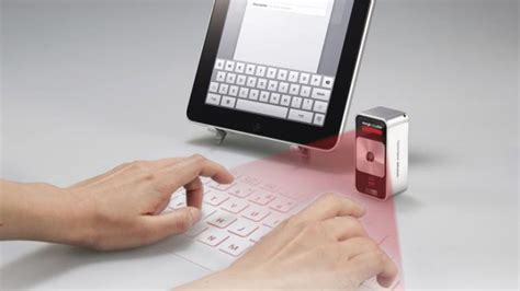 Virtual Keyboard Laser Projection With Keychain Youtube