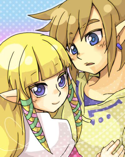 Link And Princess Zelda The Legend Of Zelda And 1 More Drawn By Himo