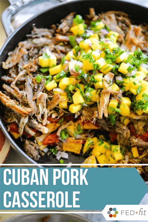 When it comes to making a homemade the best ideas for leftover pork roast casserole, this recipes is always a favored Cuban Pork Casserole | Recipe | Shredded pork recipes ...