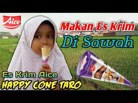Maybe you would like to learn more about one of these? Es Krim Aice Happy Cone Taro 👍 Icip Icip Ice Cream Aice Happy Cone Taro - YouTube