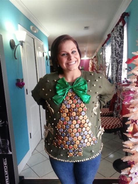 15 Do It Yourself Ugly Christmas Sweaters Oh My Creative