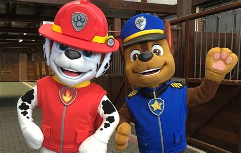 Nickalive Meet And Greet Chase And Marshall From Paw Patrol At