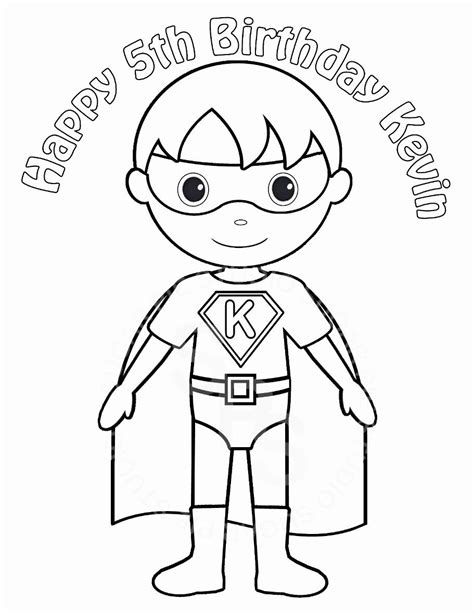 82 Printable Superhero Coloring Pages For Kindergarten Hoyei Nadiah