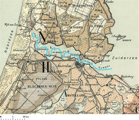 The Geology Of The Amstel River In Amsterdam Netherlands Man Versus