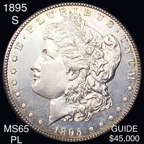 1895 S Morgan Silver Dollar Gem Bu Pl Coins And Currency Coins Us Coins Us Dollars Morgan