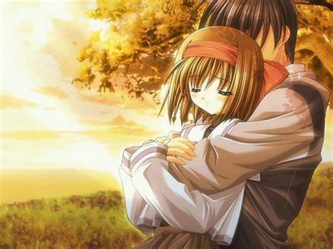 Anime Lover Cute Couple Hugging♥