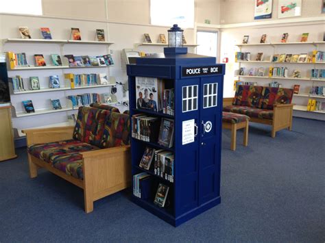 Tardis Bookshelf The Tardis Holds Our Science Fiction Collection