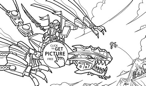 This coloring sheet features jay with the ninjago dragon. Coloring Page Lego Ninjago - Coloring Home