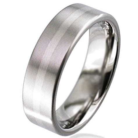 Platinum Titanium Wedding Ring Titanium Rings Suay Design