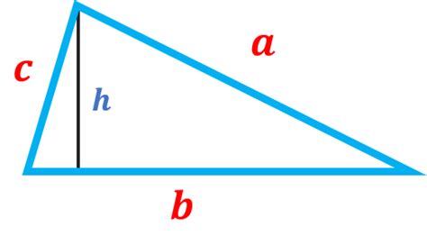 Área De Un Triángulo Usando Trigonometría Mi Profe