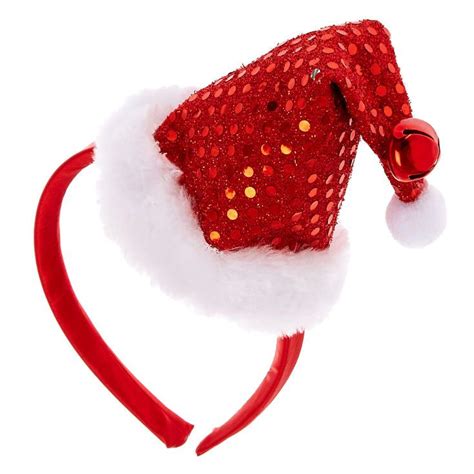 sequin santa hat headband hair band accessories sequin headbands head wrap headband