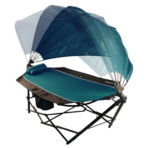 Kijaro Portable Hammock With Canopy And Cooler The Green Head