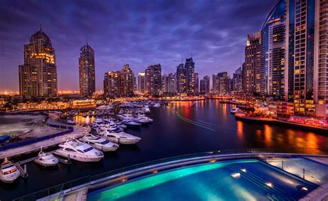 3840x2360 Dubai Marina 4k Pc Wallpaper Dubai Nightscape Dubai City