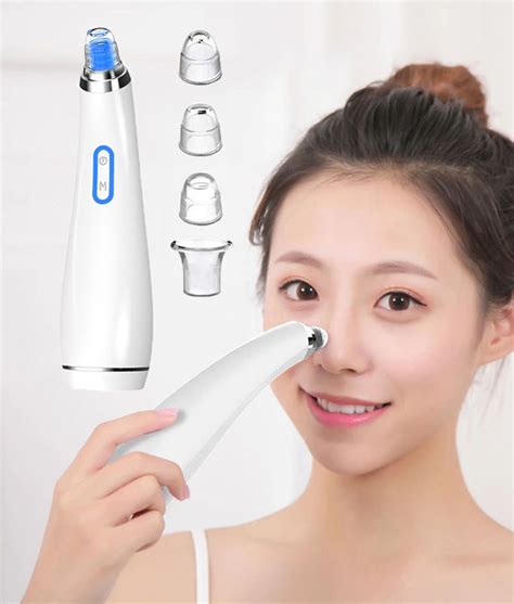 Vacuum Electric Suction Facial Comedo Acne Blackhead Remover Extractor Tool