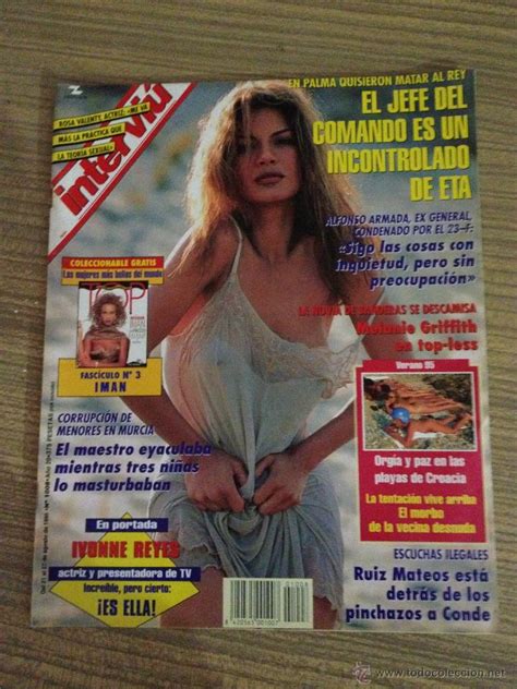 Revista Interviu Nº 1008 Año 1995 Ivonne Rey Vendido