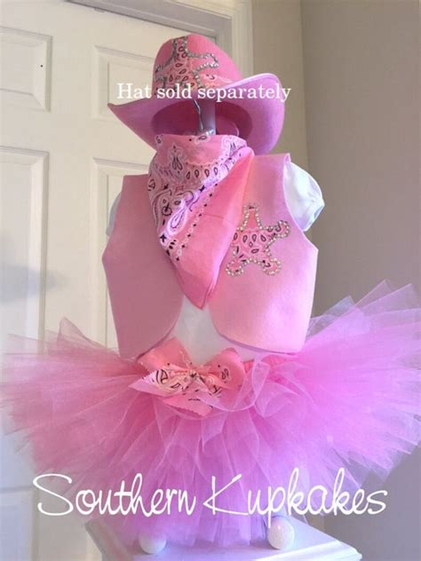 Pink Cowgirl Western Wear Rodeo Tutu Country Custom Costume Etsy