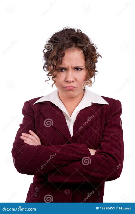 Business Woman Angry Stock Image Image Of Debate Anger 19290453