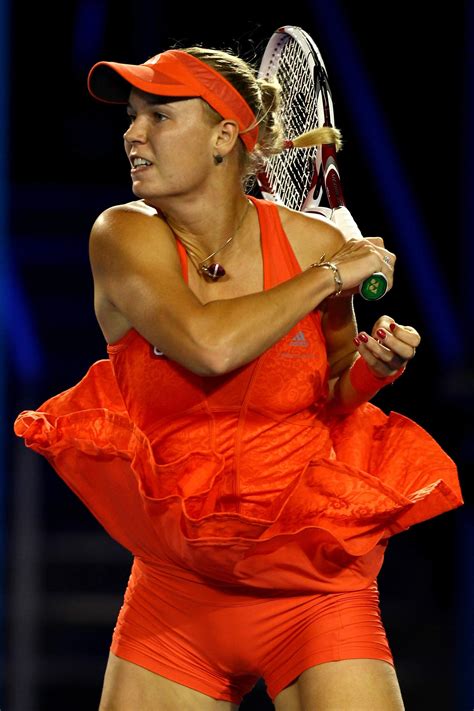 Caroline Wozniacki 4th Round Australian Open 22 January 2012 アスリート
