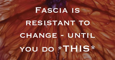 The One Rule Of Effective Fascial Release And Why Massage Doesnt ‘release Fascia Mobility