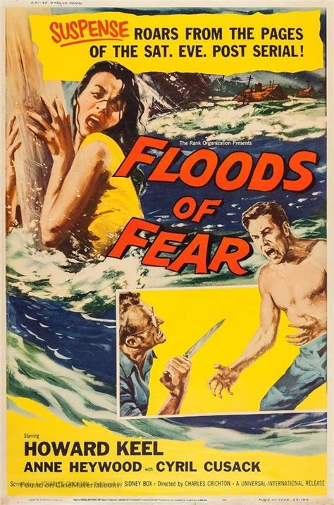 Floods Of Fear 1958 Movie Poster