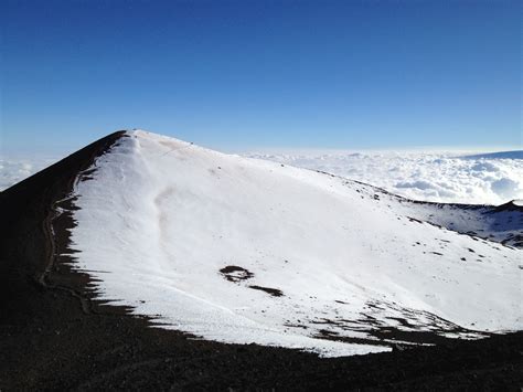 Summit Of Mauna Kea Natural Landmarks Around The Worlds World