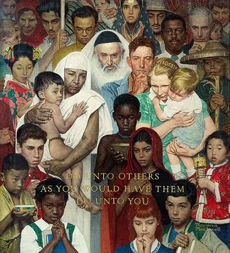 The Golden Rule Norman Rockwell Museum The Home For American