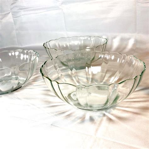 Arcoroc Mcm Glass Serving Bowls