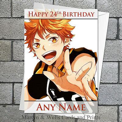 Maybe you would like to learn more about one of these? Haikyuu personalised birthday card. 5x7 inches. Anime ...
