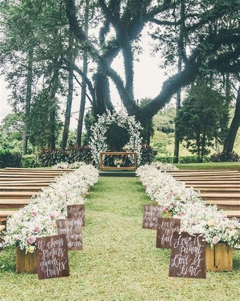 Top 10 Wedding Aisle Decoration Ideas To Steal