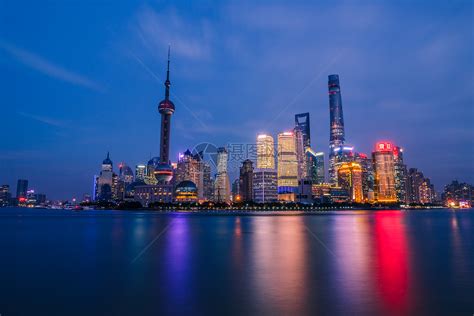 上海陆家嘴夜景图片素材免费下载图片格式vrf高清图片500759536摄图网