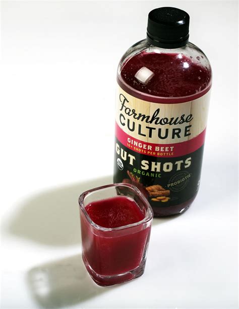 Gut Shots Represent Probiotic Juice Trend Food