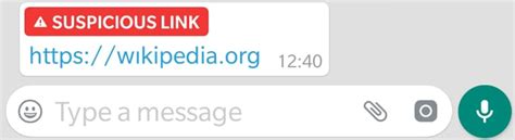 Whatsapp Rolls Out Suspicious Link Indicator For All Android Beta