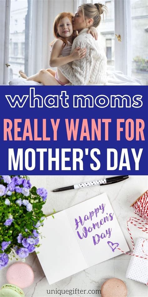 What Moms Really Want For Mothers Day Unique Ter