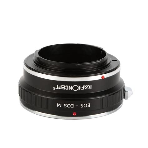 kandf concept m12142 canon eos ef lenses to canon eos m lens mount adapter kentfaith