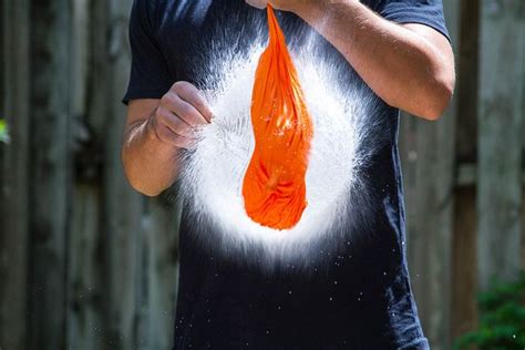 Water Ballon Frozen In Time Fast Shutter Speed Shutter Speed