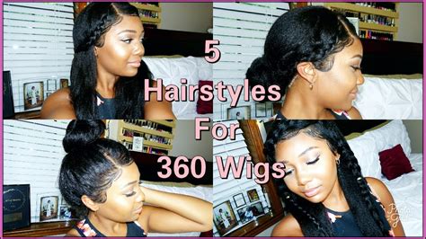 Hottest short hairstyles | popular haircuts: 5 Easy Hairstyles! 360 Lace Frontal Wig ft. Bestlacewigs ...