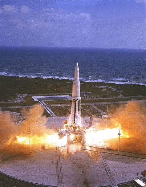 First Saturn Rocket, SA-1, Launches -- Oct. 27, 1961 | NASA