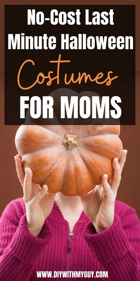 No Cost Diy Halloween Costumes For Moms Mom Halloween Costumes Mom