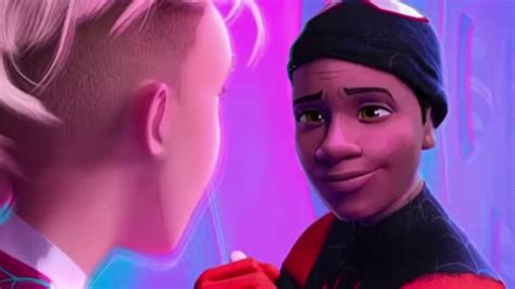 Miles Morales And Gwen Stasy Amv True Love Youtube